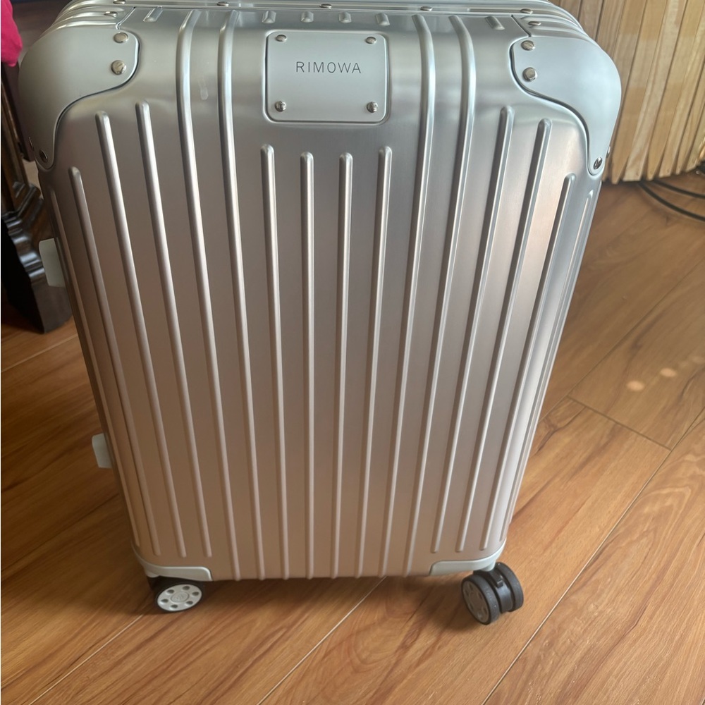 Rimowa Silver Suitcase